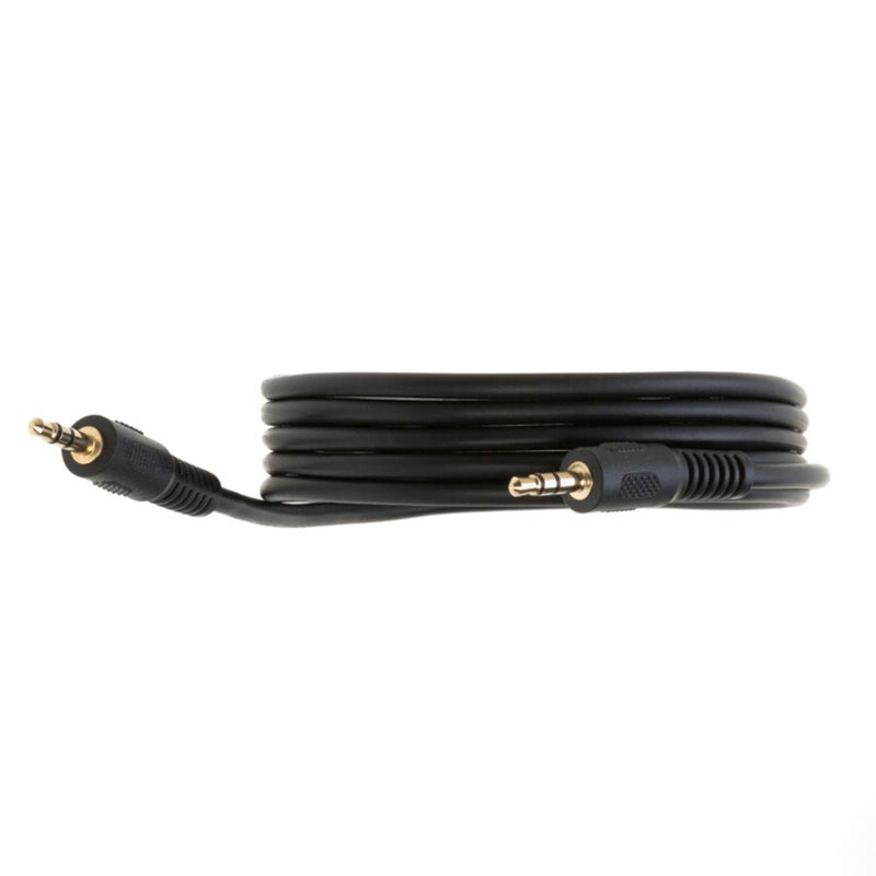 WireZee 3.5mm to 3.5mm Male Audio Stereo Cable - 3ft, 6ft, 12ft, 25ft, 50ft, 100ft (6FT) - Image 2